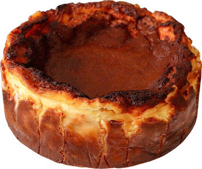 에프트리 바스크 치즈 케이크 꾸덕 촉촉한 냉동 생일 케익 간식, 1개, 750g