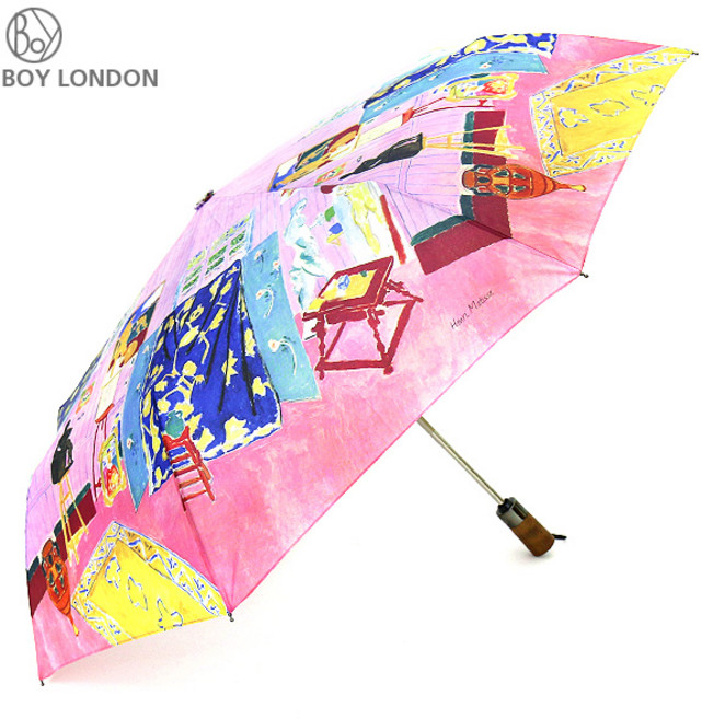 보이런던 3단완전자동우산 [분홍작업실-EL40021]