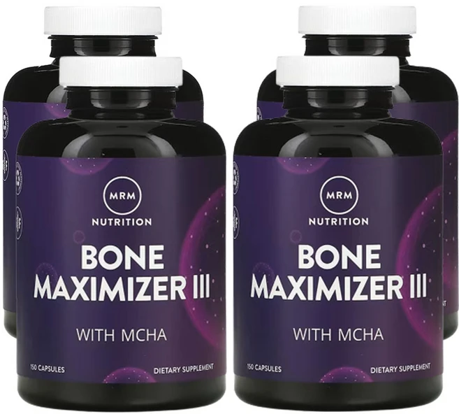 MRM뉴트리션 뉴트리션 본 맥시마이저 III MCHA 함유 캡슐 150정, 4개 - 쿠팡