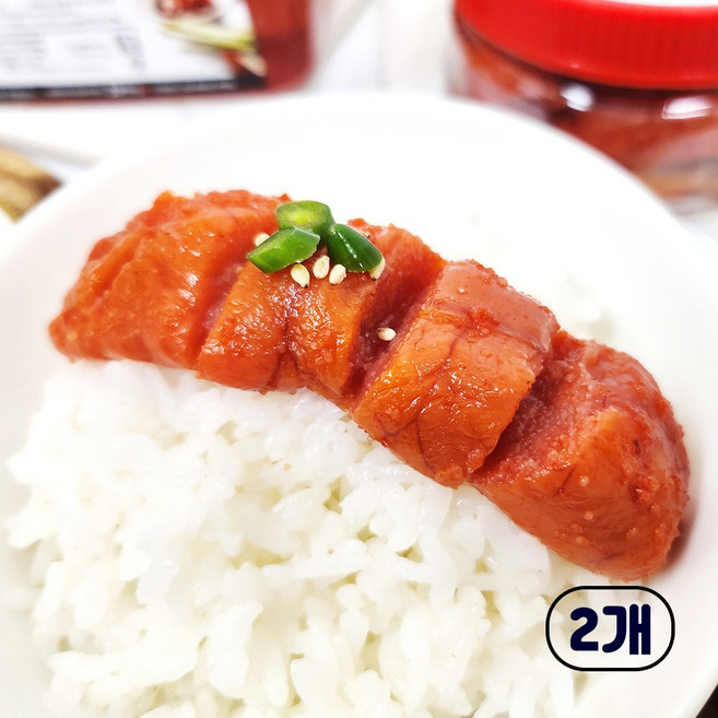 모든반찬 양념 명란젓 파지, 1kg, 2개