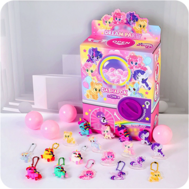 디어시즌 선물 캡슐 뽑기 토이 장난감, 1개, 포니