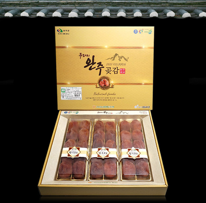 고산농협 두레시 완주곶감 1호(30과 1.5kg이상), 1세트