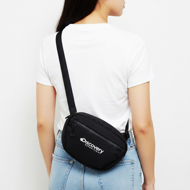 디스커버리 크로스백 미니 가방 슬링백 메신저백 남성 여성 핸드폰가방 학생 여행용 크로스바디백 여권가방 웨이스트백