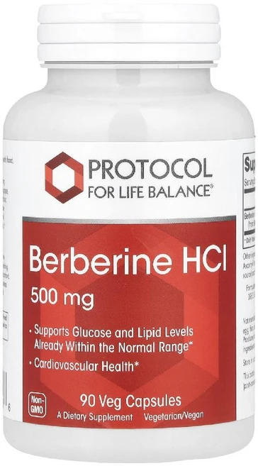 프로토콜 포 라이프 발란스 베르베린 HCl 500mg 베지 캡슐 90정, 1개 - 쿠팡