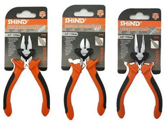 화훼장식기능사 실기 준비물 미니 수공구 니퍼 펜치 롱노우즈(4.5인치), 1개