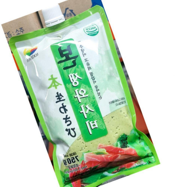 일식 초밥집 고추냉이 본생와사비(녹미원 750g) X20