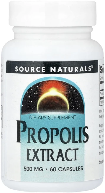 새해 첫좋은선물 Source Naturals 프로폴리스 추출물 500mg 캡슐 60정 제대로 할인합니다, SourceNaturals프로폴리스추출물500mg캡슐6 - 쿠팡