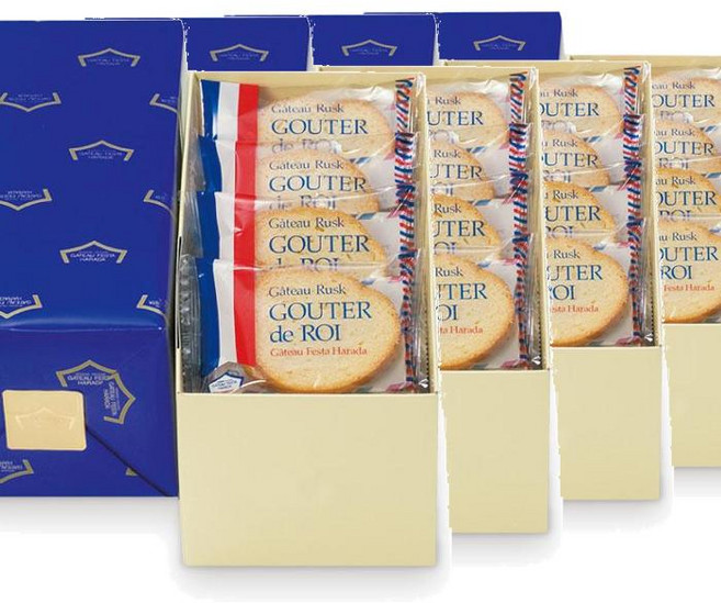 가토 페스타 하라다 구떼데로와 갸또 러스크 선물용 종이백포함 R4 13개입, 4개, 400g