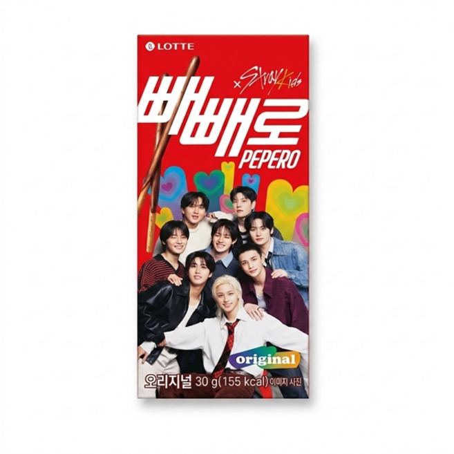 빼빼로 오리지널, 10개, 30g