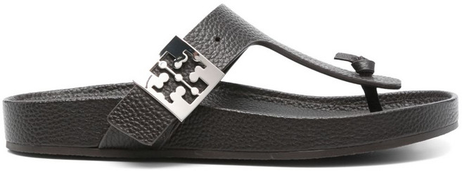 토리 버치 레더 플랫 샌들