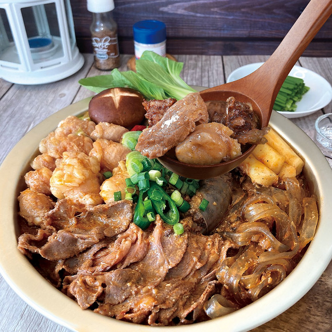 밥앤고 한우 순대 곱창전골 소고기 전골 밀키트 950g, 1개