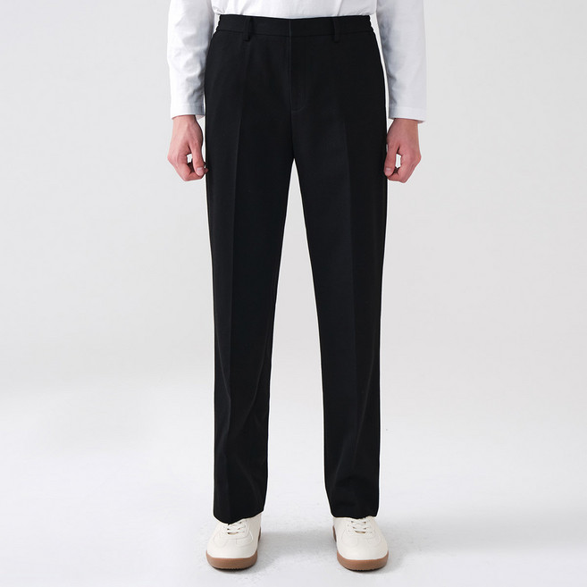 [STCO] 남성 히든밴드 Warm 기모 스트레치 팬츠 차콜 스트레이트핏 그레이