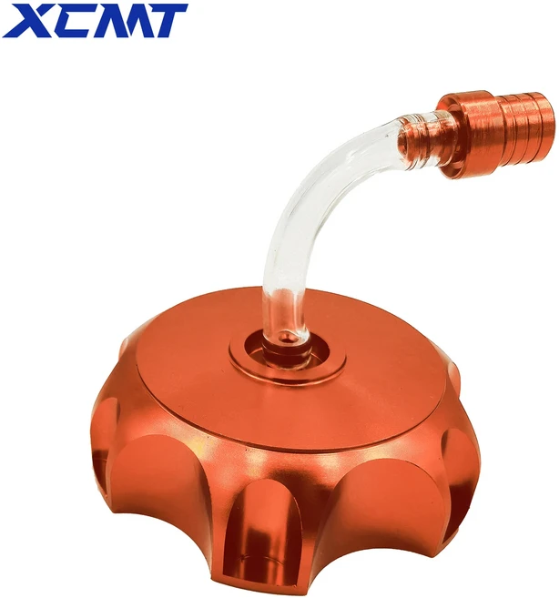 야마하 가와사키 혼다 KTM 스즈키 오토바이 더트 바이크 ATV용 CNC 알루미늄 유니버설 50mm 레이싱 연료 탱크 캡 (벤트 캡 포함)