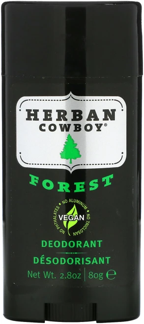 Herban Cowboy 데오드란트 Forest 2.8 oz (80 g) 2팩, 1개, 80g - 쿠팡