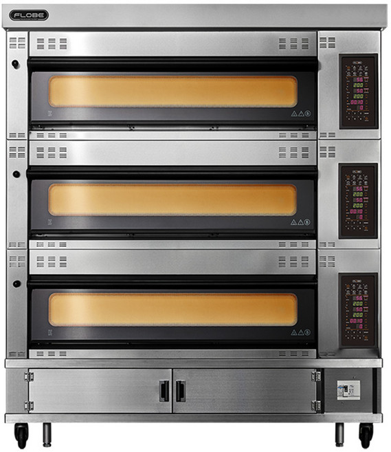 RJDO-203 2매 3단 업소용 데크 오븐 베이커리 카페 창업