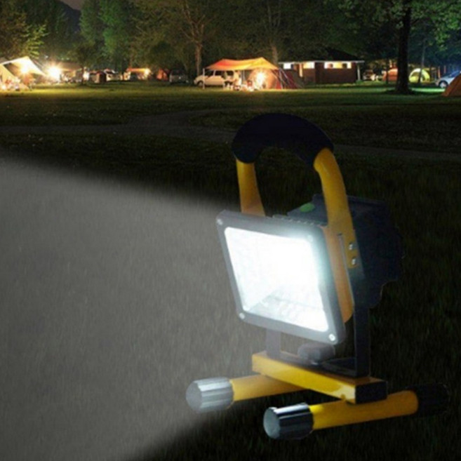 휴대용 led작업등 산업현장 레저 야외활동 충전식 랜턴, 1개