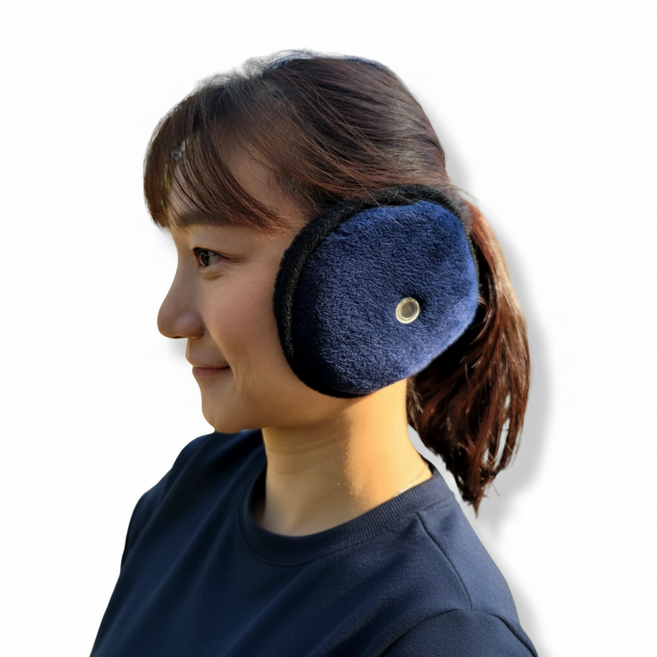 콘티 특대형 방한 귀마개 겨울 왕 빅 13.5cm 귀도리 청음기능, 기본, 1개