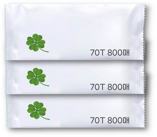 낱개포장 70g 업소용 물티슈 대용량 업소 식당 일회용, 800개입, 1개