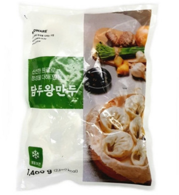 3위 - 담두 왕만두, 1개, 1.4kg