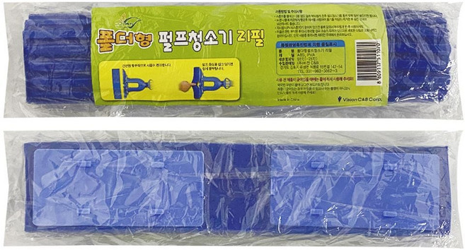 펄프 청소기 리필 물걸레 밀대 교체 폴더형 펄프 리필 패드 좋은리필 물기제거 리필용 다용도 흡수력, 1개, 1개