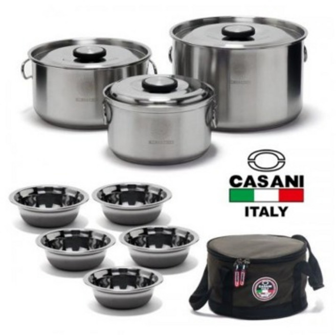 까사니 네이쳐 캠핑 코펠 세트 3-4인용, 1세트, 까사니 네이쳐 3-4인용