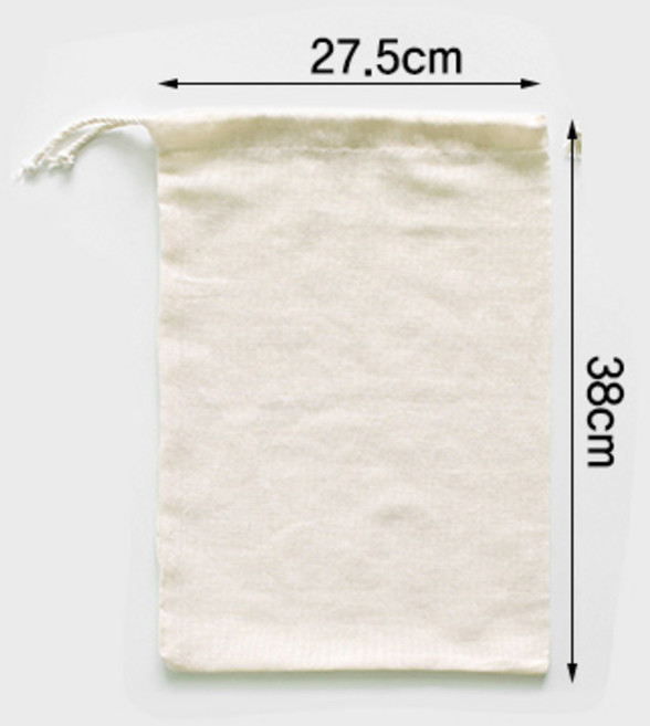 에코스킨 소창주머니 광목육수팩, 크기_M (27.5cm x 38cm) 1개, 1개