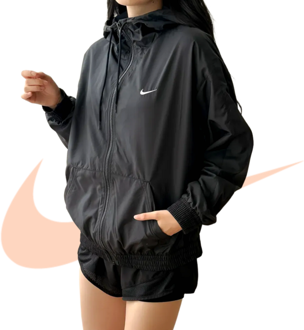 [백화점정품]나이키 자외선차단 바람막이 후드 여성 집업 러닝 등산 골프 헬스 운동
