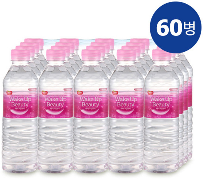 동원 웨이크업뷰티 생수, 500ml, 60개