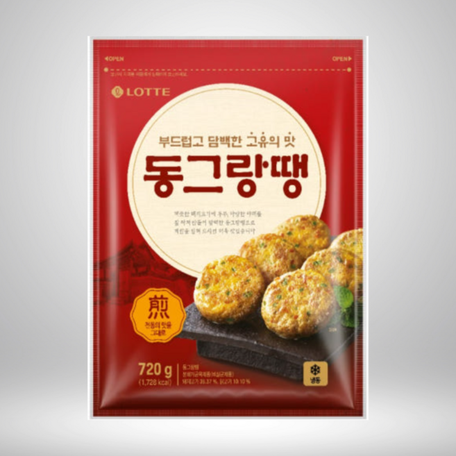 롯데 동그랑땡 720g, 1개