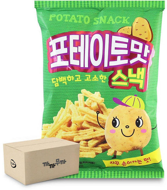 싱싱 포테이토맛 스낵, 100g, 20개, 100g
