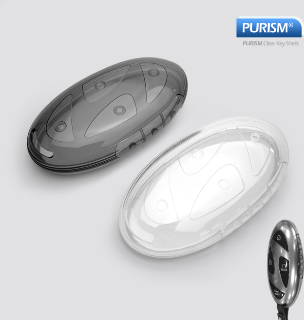 카슬라 퓨어리즘 투명 스마트키 키케이스 키홀더 [현대호환], HD_06, 클리어 화이트