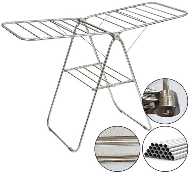 스텐건조대 Y형올스텐 빨래건조대 이불건조대 대형건조대 살안빠지고 휘어짐없는 튼튼한 명품건조대, 올스텐