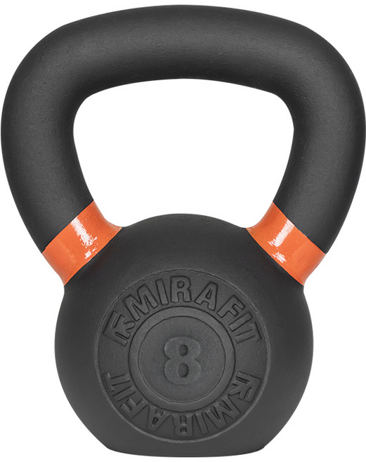 미라핏(MiraFit) 케틀벨, 8kg, 1개, 블랙