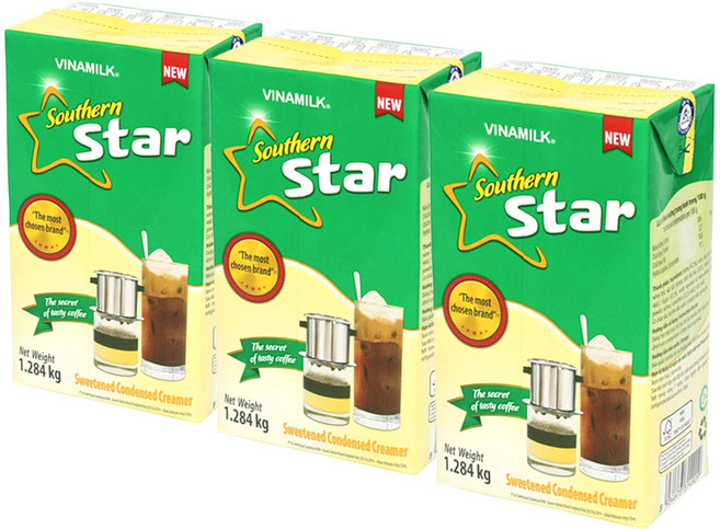 비나밀크 응오이사오 프엉남 연유 1.284kg, 3개