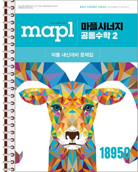 2위 - 마플 시너지 공통수학 2 (2026년용) - 스프링 제본 가능, 제본안함, 수학영역