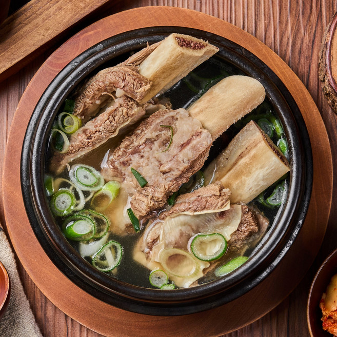 [런칭이벤트] 가온키친 갈비삼대 왕갈비탕 소 갈비탕 간편식 밀키트, 5개, 1kg