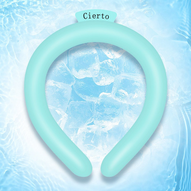 남녀공용 아이스링 넥쿨러 여름 필수템 목도리 아이스 넥밴드 아웃도어 큐티 쿨스카프QXX