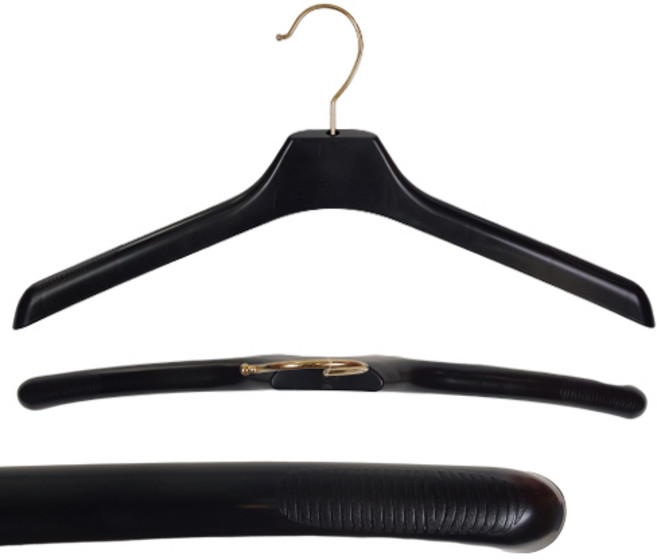 DISSHOP 오버핏 옷걸이 KBB-47, SJ0901-47 어깨뿔제로 오버핏 옷걸이[엔틱브라운], 10개