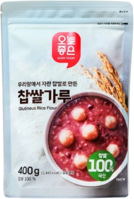 오늘좋은 찹쌀가루, 2개, 400g