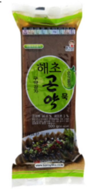 대신물산 해초묵곤약 500G, 1개