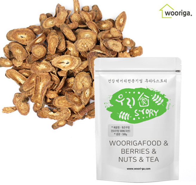 국내산 볶은 우엉차, 1봉, 500g, 1개, 1개입