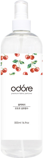 오도르 섬유향수, 블랙체리, 1개, 500ml
