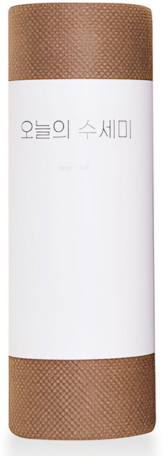 하루한장 데일리 일회용 수세미 (국내생산), 1개, 60개입, 브라운