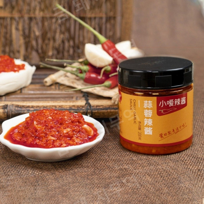 후난 특산품 요리 소스 辣椒酱 下饭菜, 1개, 200g
