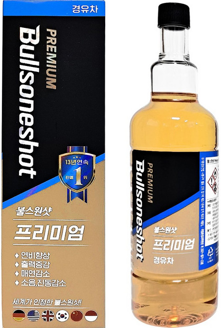 불스원샷 프리미엄 경유 500ml 디젤 연료첨가제, 1개, 디젤/경유