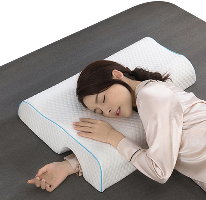 메모리폼 팔베개 2인용 베개_커플베개 팔저림방지 꿀잠쿠션베개, 오른쪽, 1개