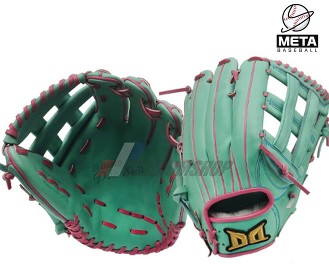 다비드 외야 글러브 민트/핑크 OF-X1, 1개