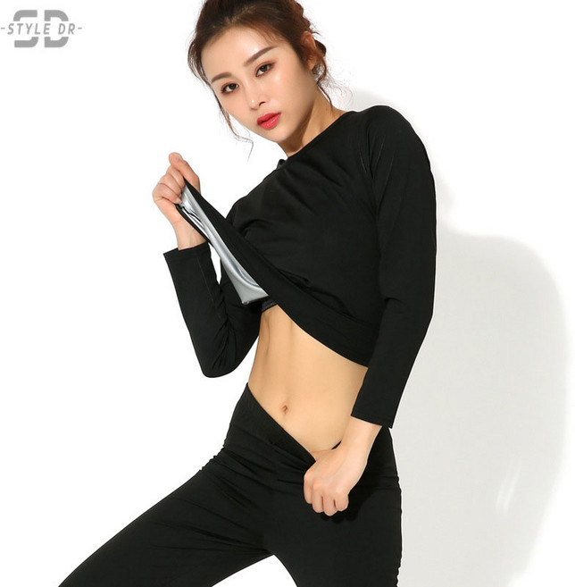 스타일닥터 여성용 코팅 운동복 세트 코팅 내장 땀폭발 운동복 상의 하세트 운동복