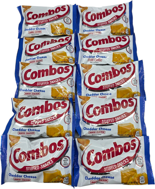 콤보스 체다치즈 크래커, 10개, 48.2g