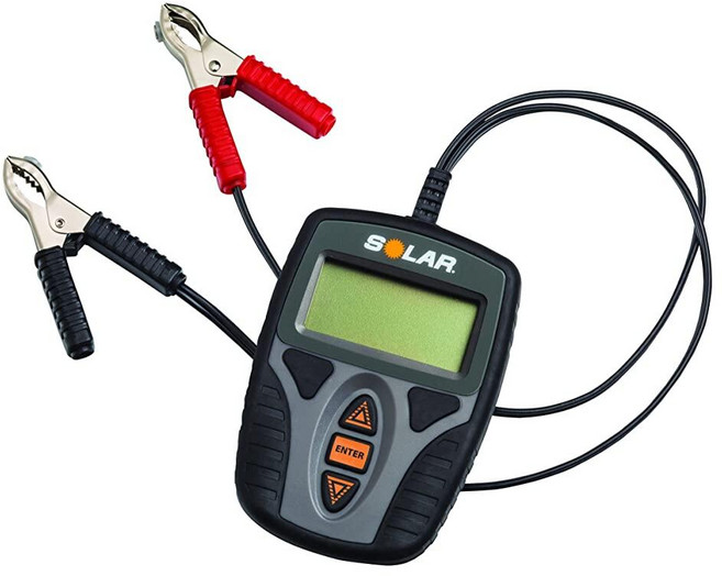SOLAR 디지털 12V 배터리 및 시스템 테스터, Clore Automotive SOLAR 디지털 12V